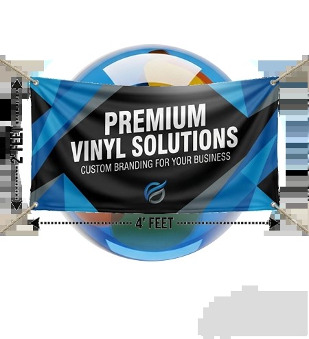 2x4 Custom Banner