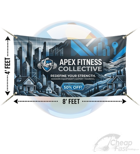 4x8 Standard Banner