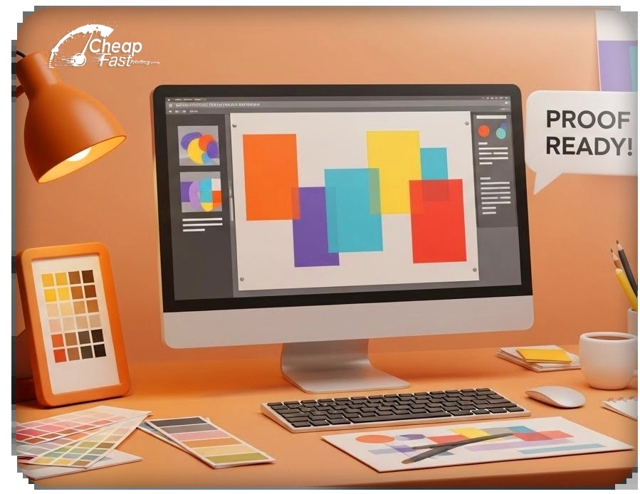 Designer Working On Proof