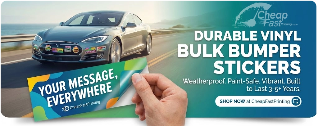 Weatherproof vinyl decal printing service