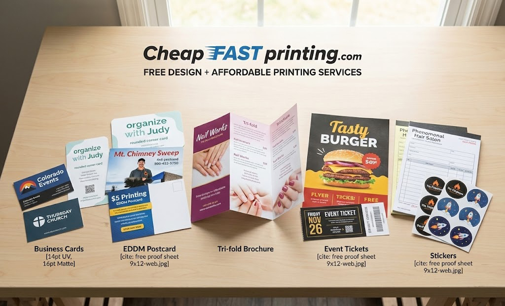 Free Sample Kit Pre Printed Kit By Cheapfastprinting Landscape