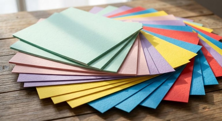 Assorted Colored Cardstock Paper Webp