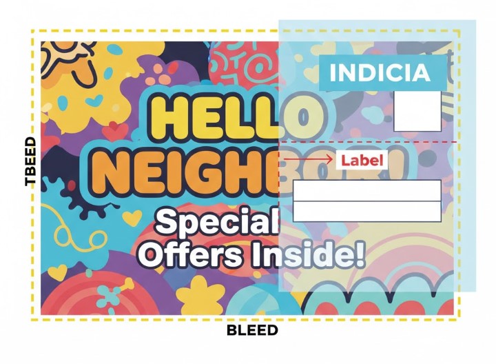 Eddm Template Usps Guidelines Overlay