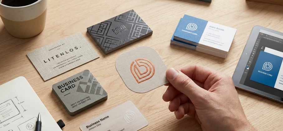 business card sample