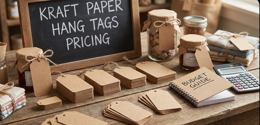 Kraft Paper Hang Tags Pricing Breakdown Chart Webp
