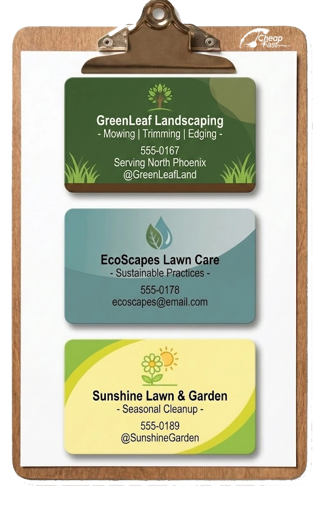 Landscaping Eco Lawn Garden Samples Business Cards By Cheapfastprinting Free Setup