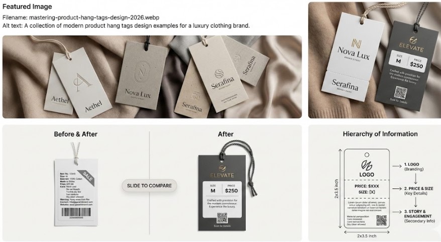 Mastering Product Hang Tags Design 2026