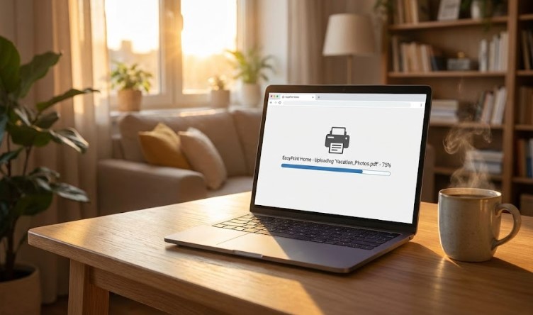 Online Printing Upload Screen Webp