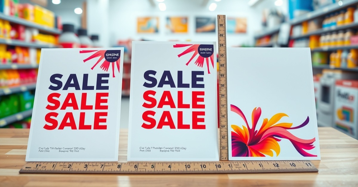 5x11 5x7 4x6 Three Flyers Different Sizes Horizontal