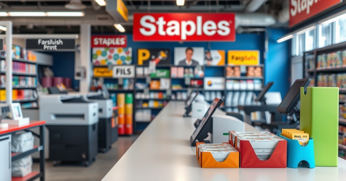 Can Print Flyers Office Supply Print Counter Horizontal