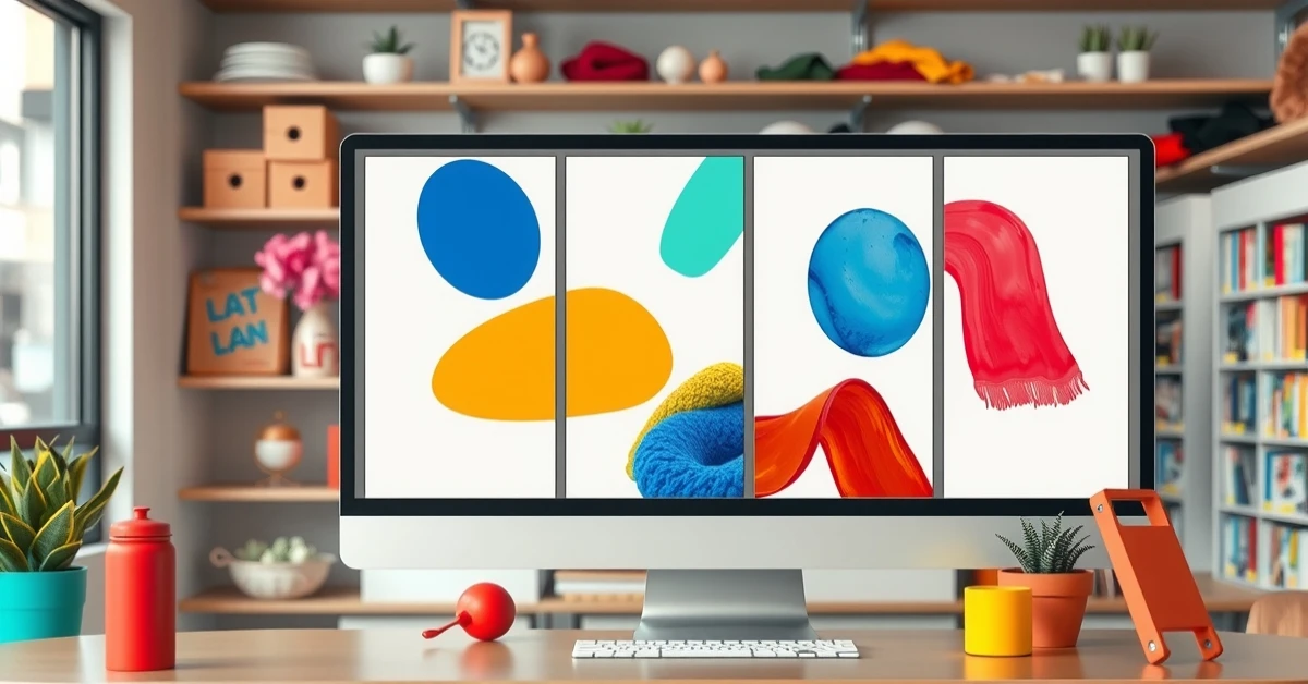 Canva Templates Flyers Grid Nine Beautiful Different Horizontal