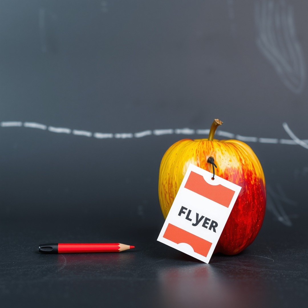 Flyer Printing Schools Apple Flyer Object Together Square