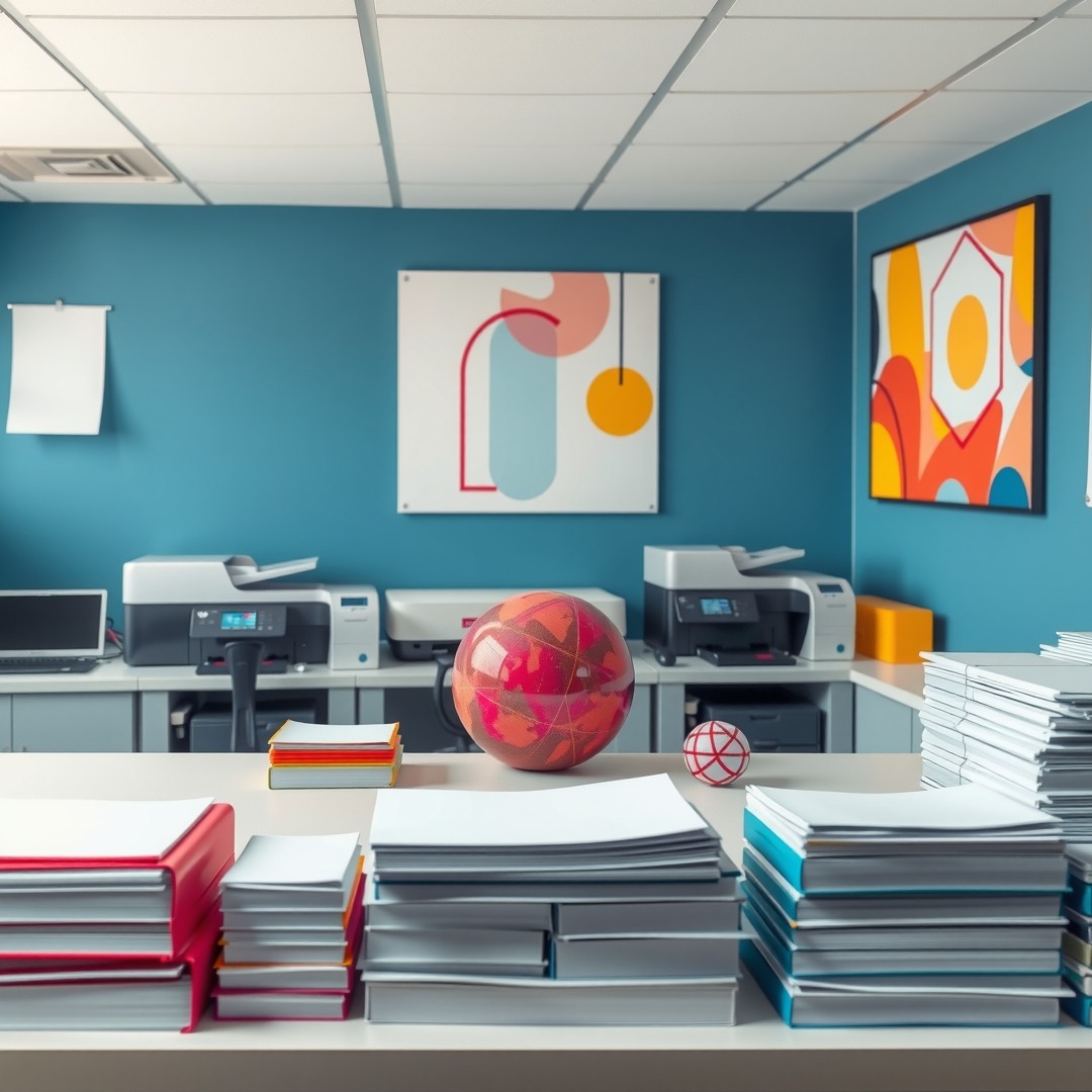 How Print Flyers Colorful Printing Workspace Printers Square