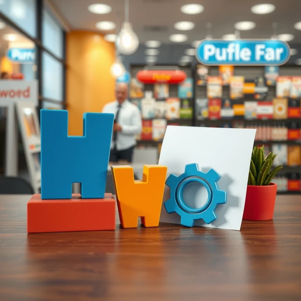 How Print Flyers Word Processor Layout Abstract Square 2