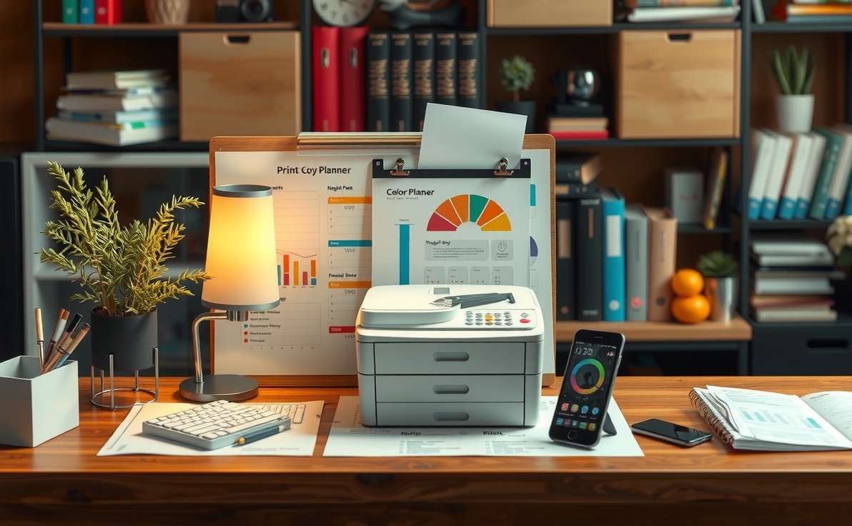 Color Copy Pricing Basics: color copy budget planner for small businesses illustration 3.