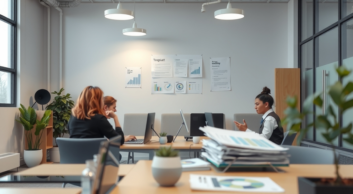 Document Printing Workflows: business document printing for teams and offices illustration 2.