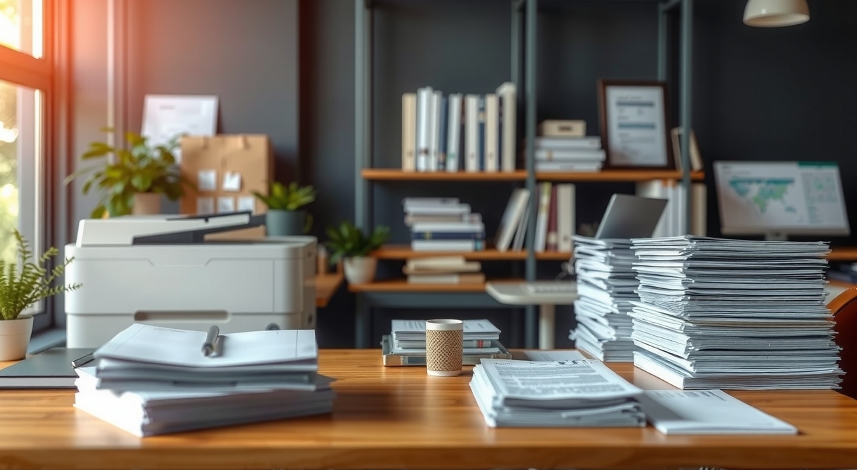 Document Printing Workflows: business document printing for teams and offices illustration 3.