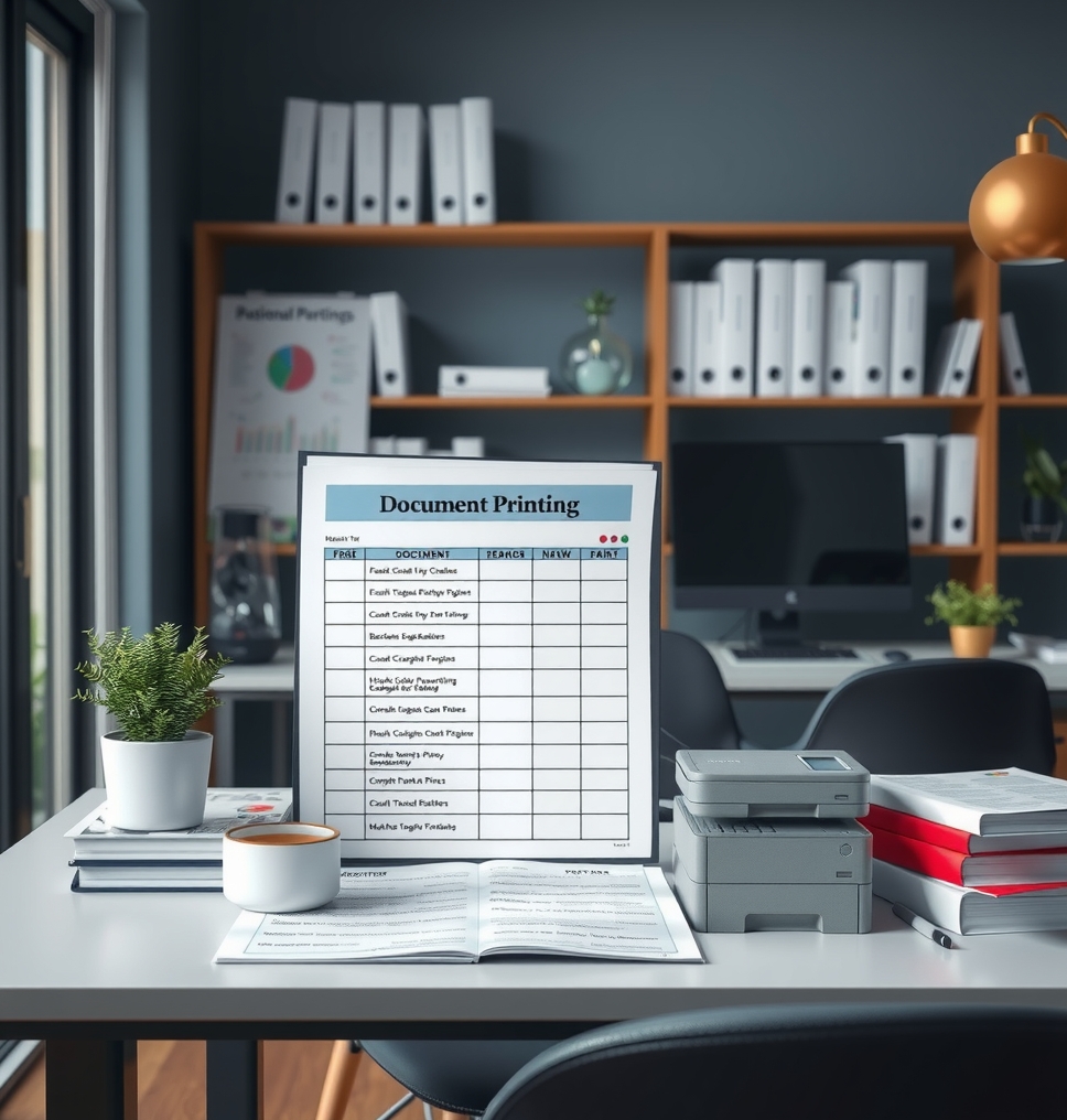 Document Printing Workflows: business document printing for teams and offices illustration 5.