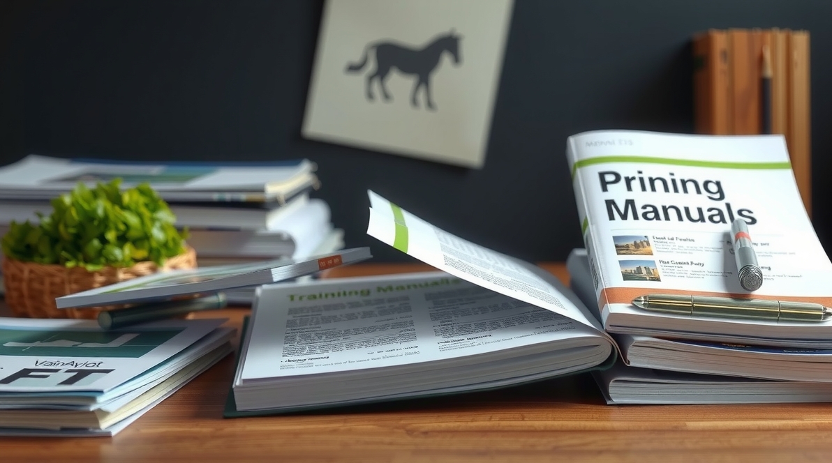 Document Printing Workflows: print training manuals on a budget illustration 1.