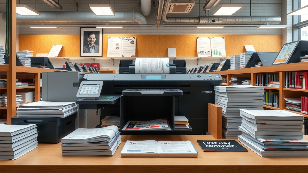 Document Printing Workflows: fast document printing for last minute deadlines illustration 1.