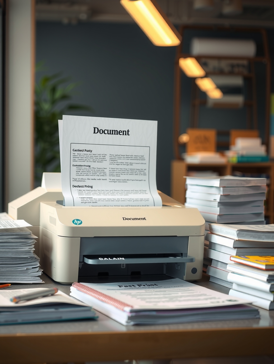Document Printing Workflows: fast document printing for last minute deadlines illustration 5.