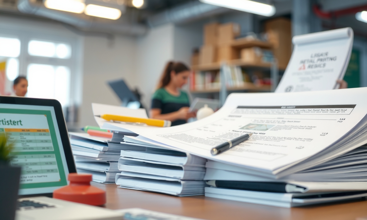 Document Printing Workflows: document printing checklist before you order illustration 1.