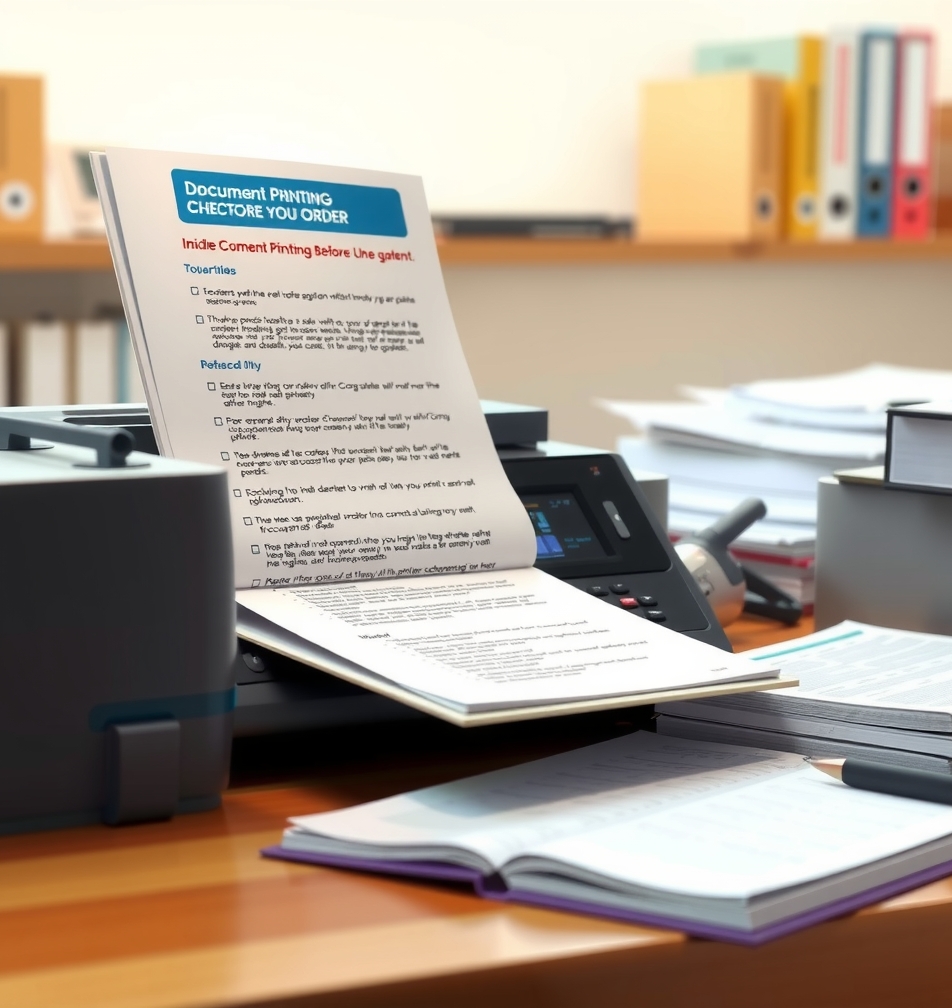 Document Printing Workflows: document printing checklist before you order illustration 3.