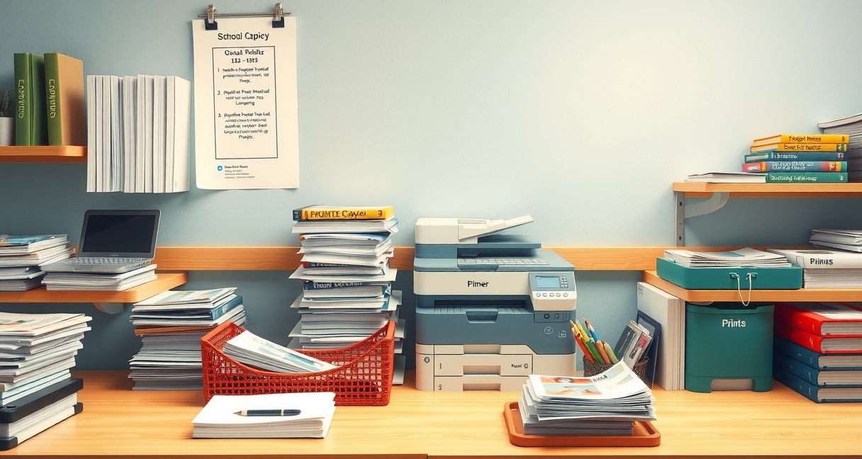 Student and Campus Printing: affordable bulk copies for school projects illustration 1.