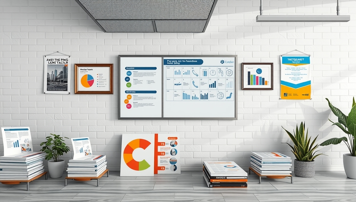 Student and Campus Printing: print research posters and handouts illustration 2.