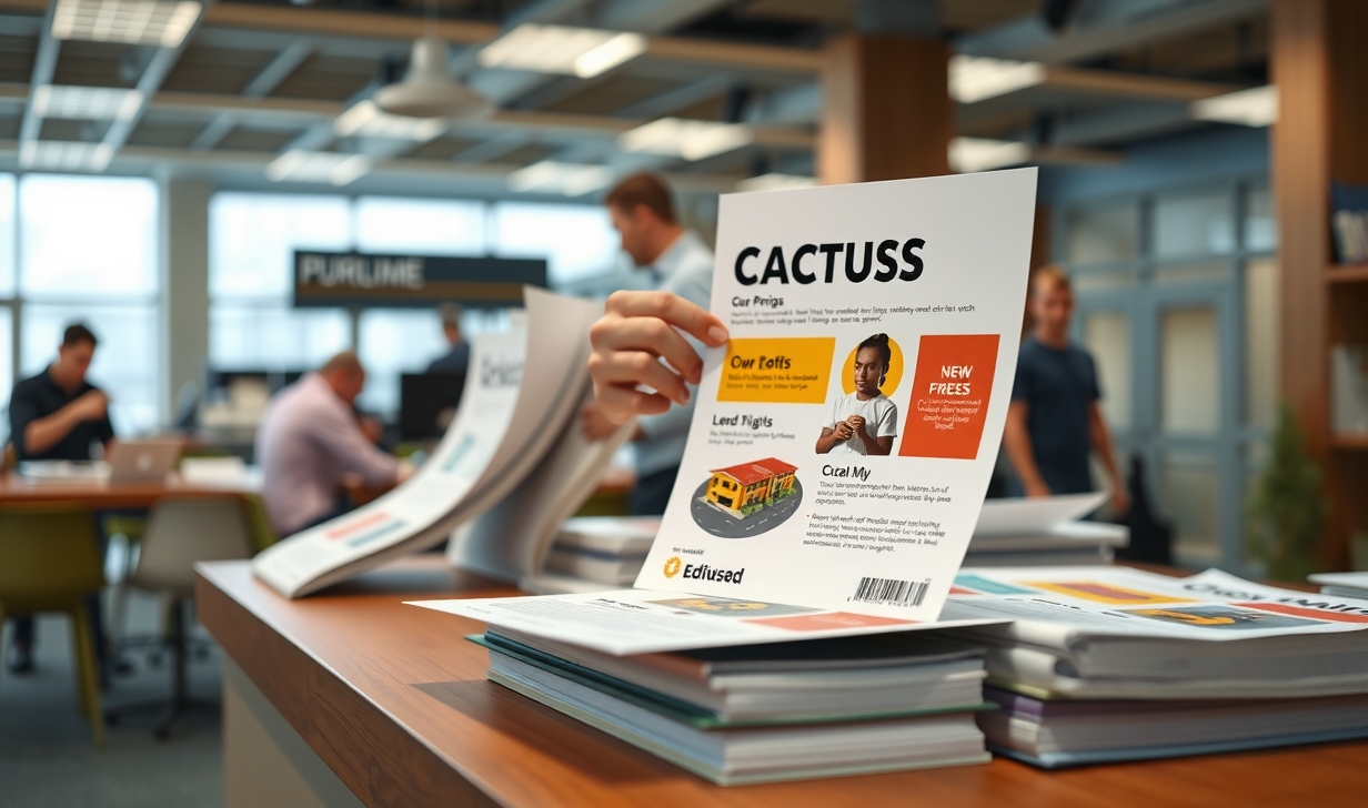 Student and Campus Printing: campus event handout printing what works best illustration 2.