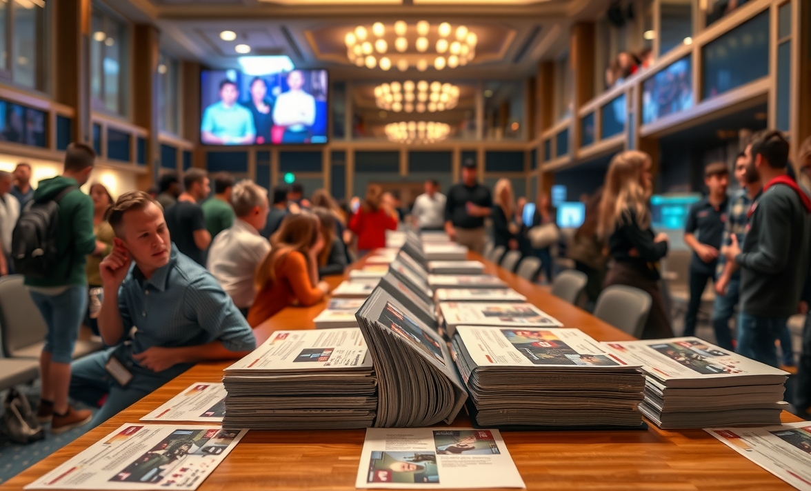 Student and Campus Printing: campus event handout printing what works best illustration 3.