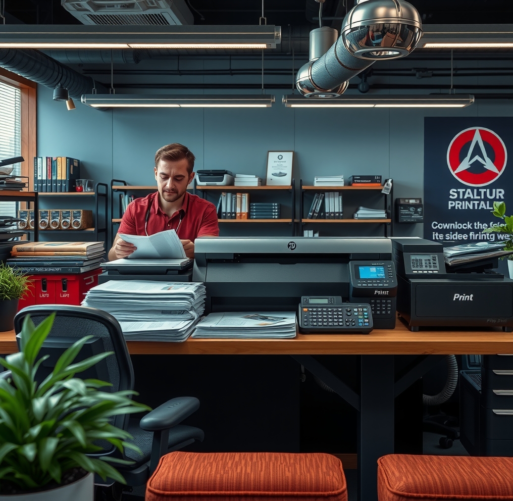 Student and Campus Printing: print group project materials quickly illustration 3.