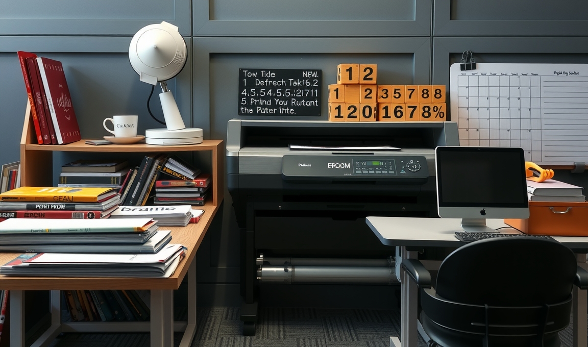 Student and Campus Printing: exam week printing plan for students illustration 1.