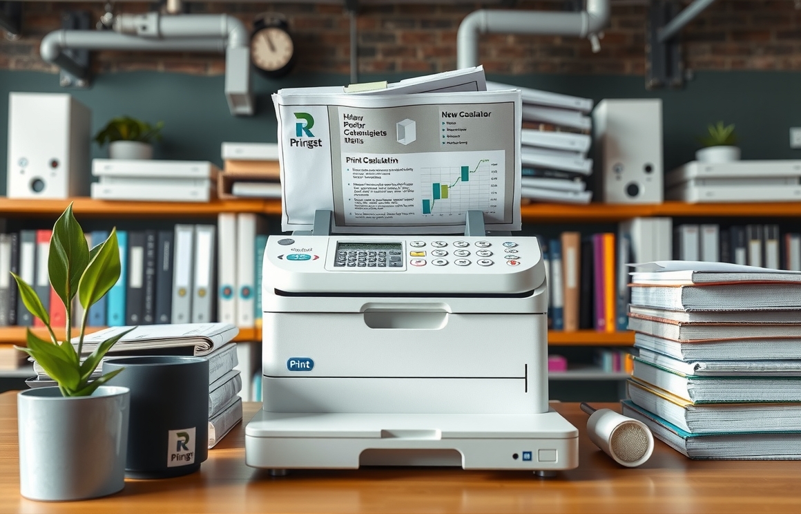 Student and Campus Printing: student copy budget calculator and tips illustration 1.