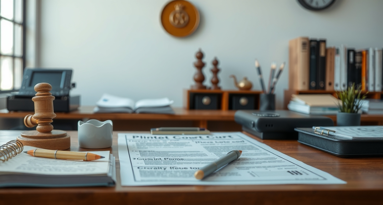 Legal Document Printing: print court forms correctly illustration 2.