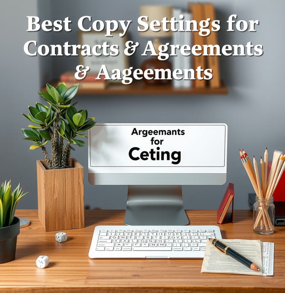 Legal Document Printing: best copy settings for contracts and agreements illustration 4.
