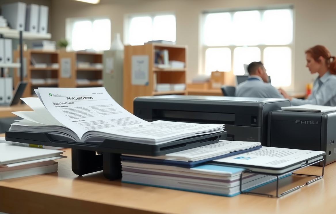 Legal Document Printing: printing multi page legal packets without mix ups illustration 1.
