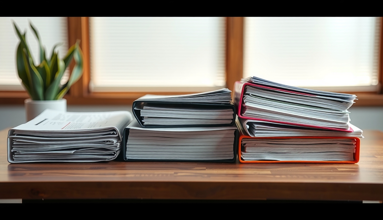 Legal Document Printing: organize and print evidence binders illustration 1.