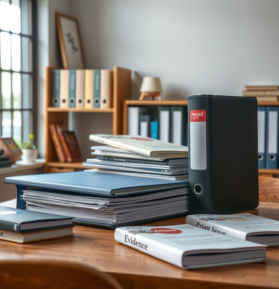 Legal Document Printing: organize and print evidence binders illustration 5.