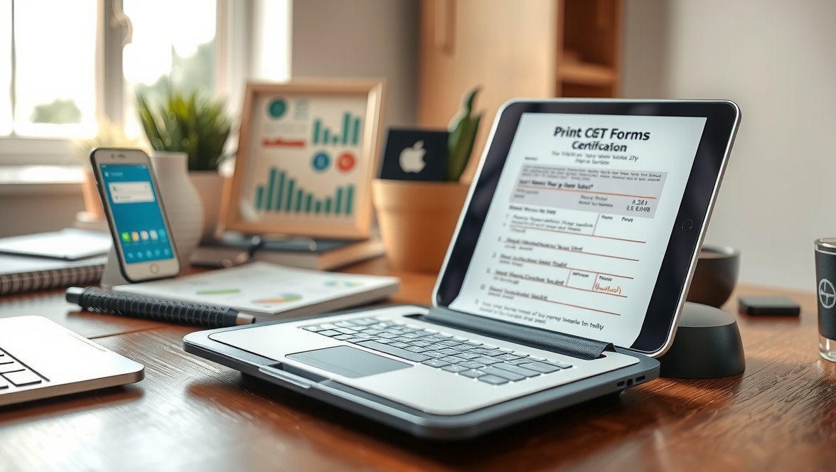 Legal Document Printing: print signed forms from mobile devices illustration 1.