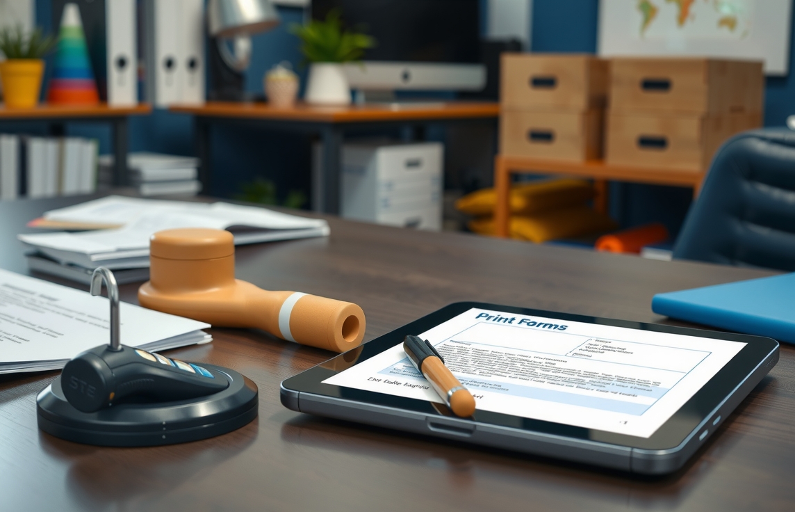 Legal Document Printing: print signed forms from mobile devices illustration 2.