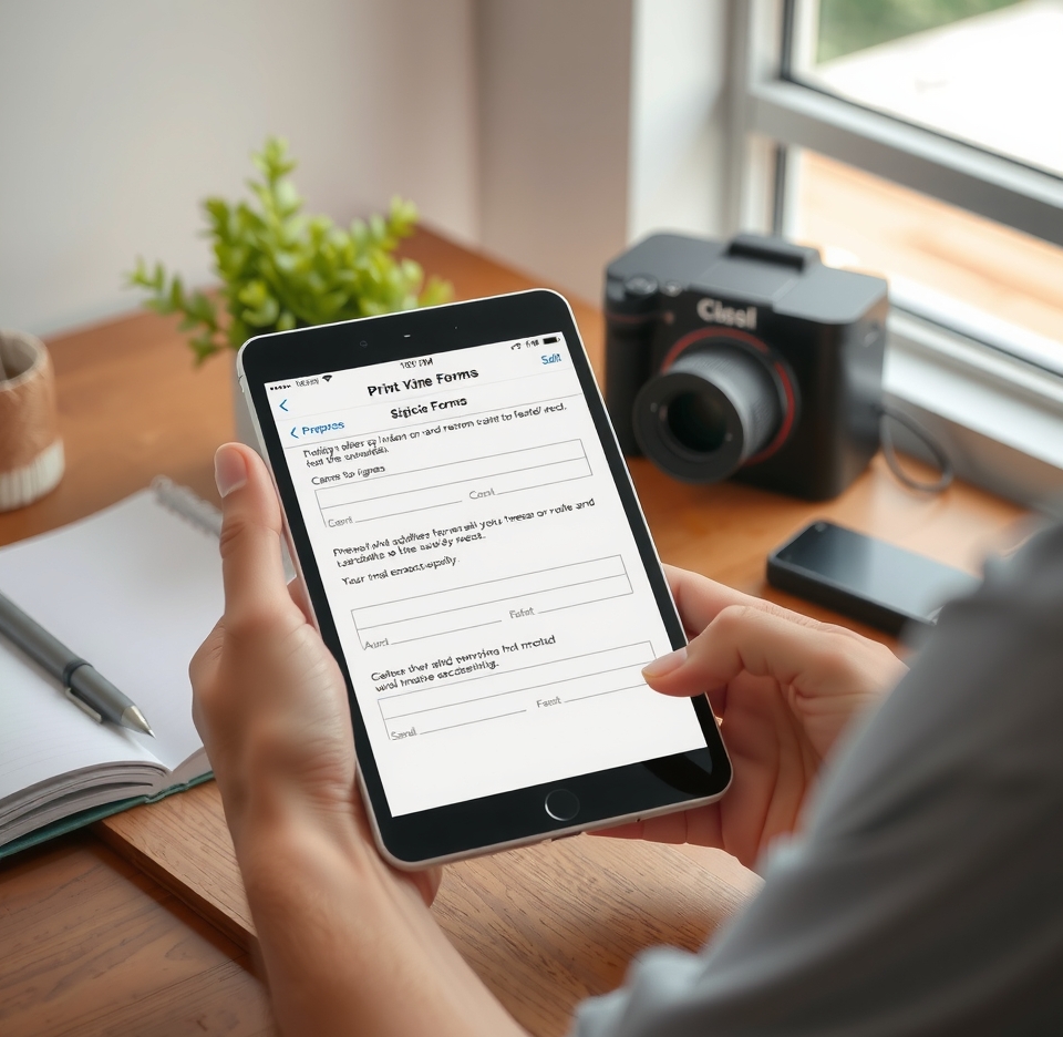 Legal Document Printing: print signed forms from mobile devices illustration 4.