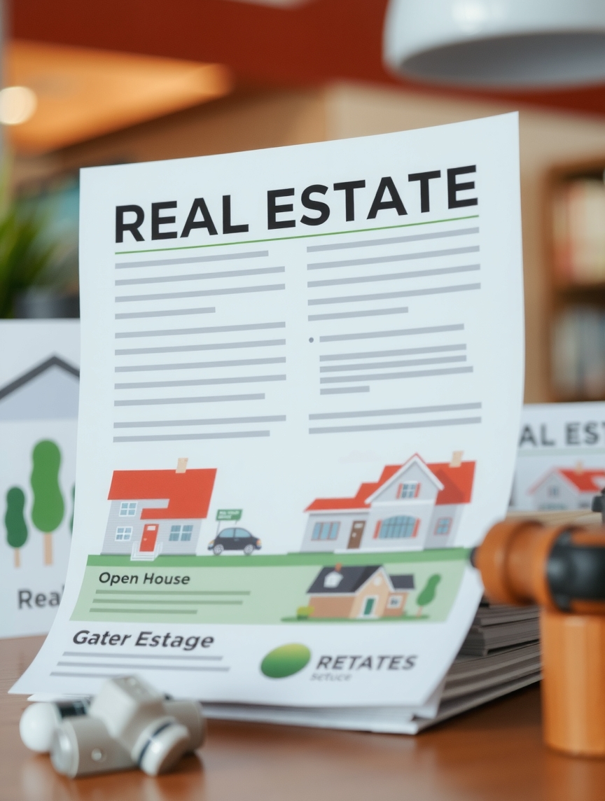 Industry and Team Use Cases: real estate copy printing for open houses illustration 6.