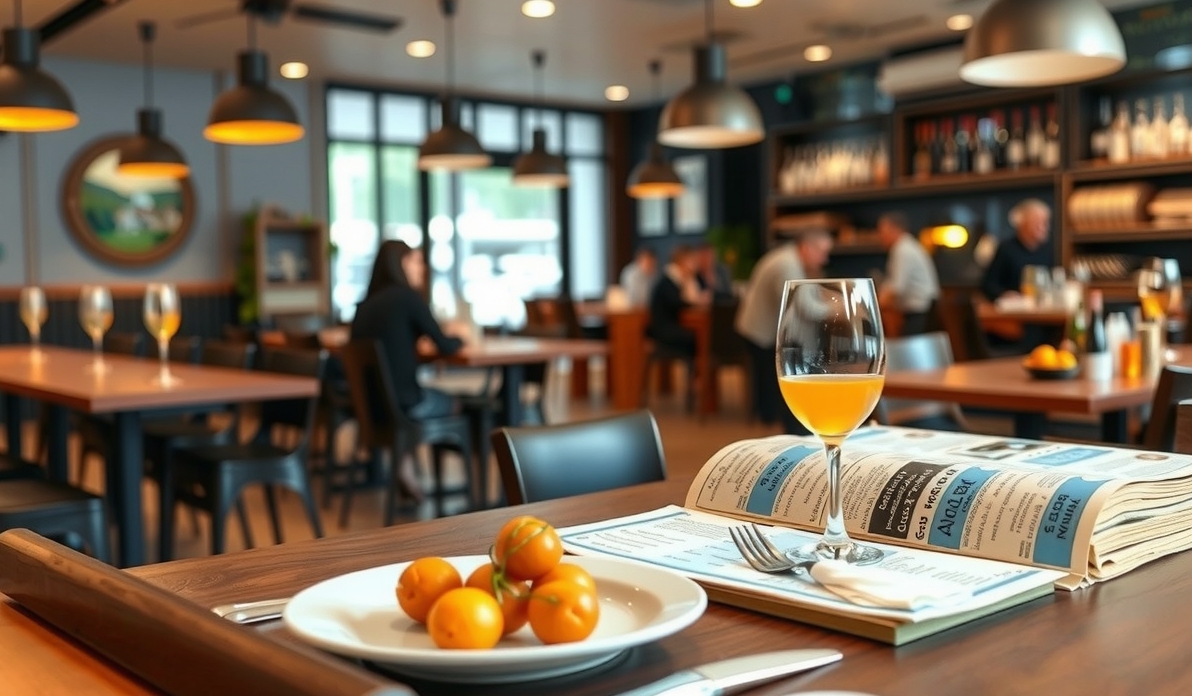 Industry and Team Use Cases: menu and restaurant sheet printing guide illustration 1.