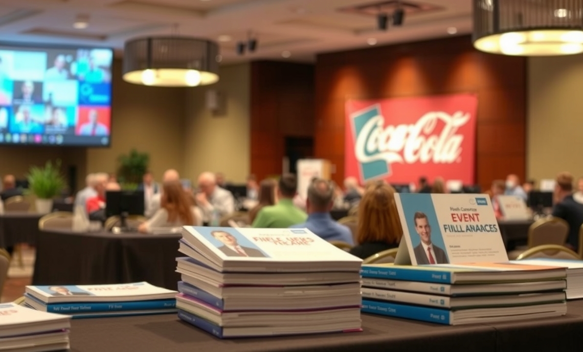 Industry and Team Use Cases: event packet printing for conferences and meetups illustration 2.