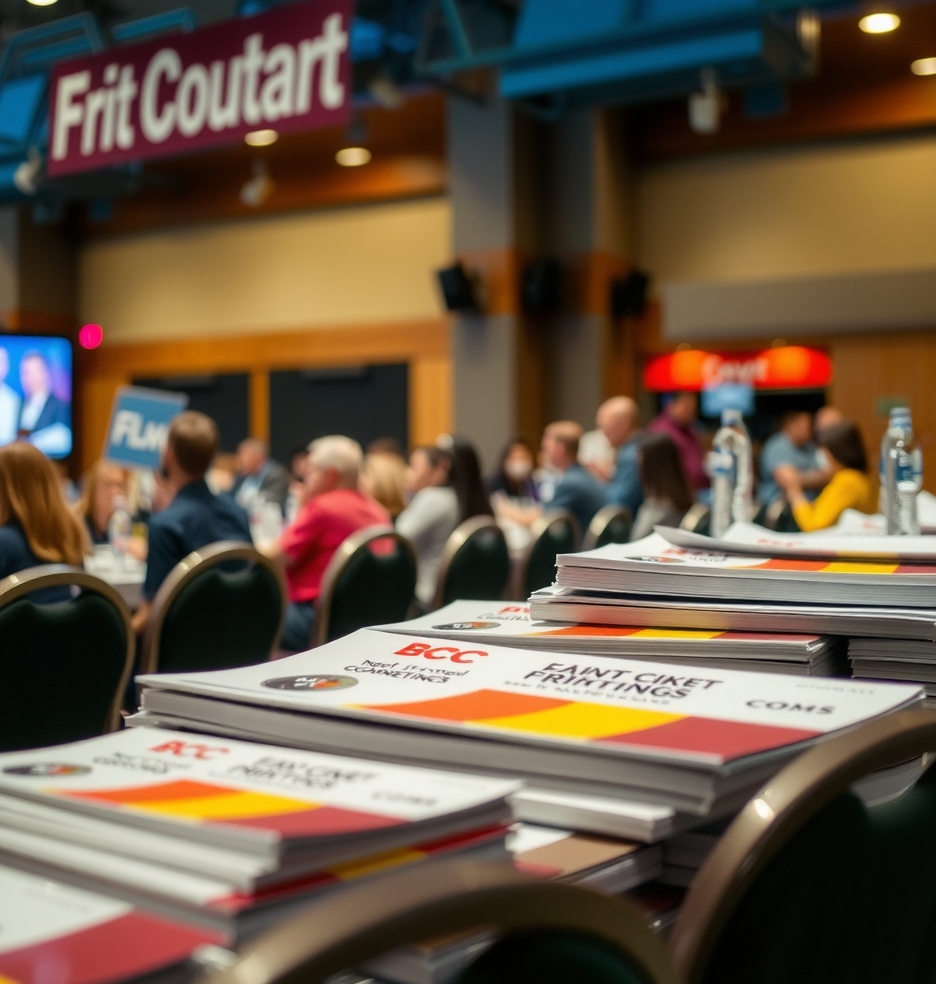 Industry and Team Use Cases: event packet printing for conferences and meetups illustration 4.