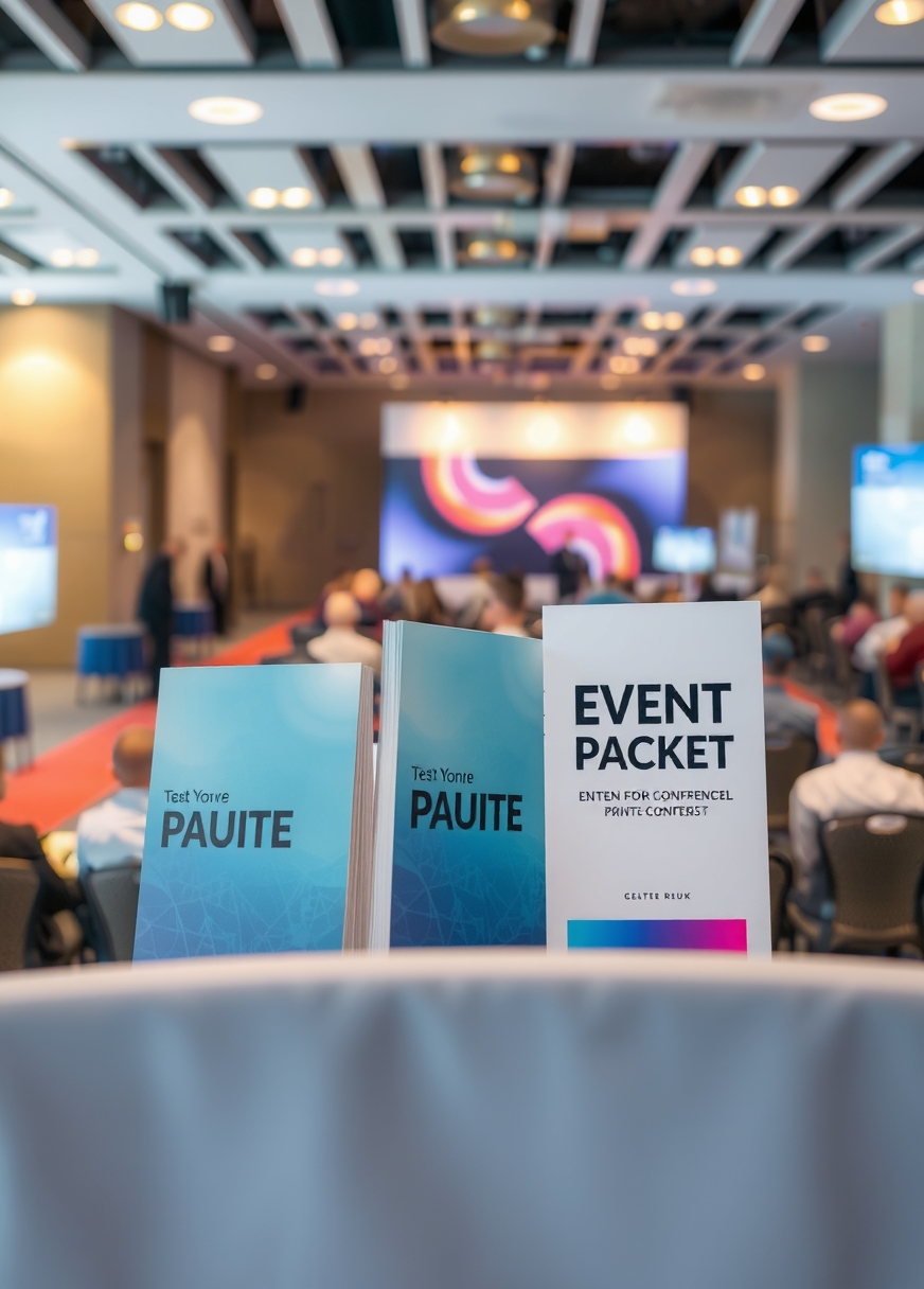 Industry and Team Use Cases: event packet printing for conferences and meetups illustration 5.