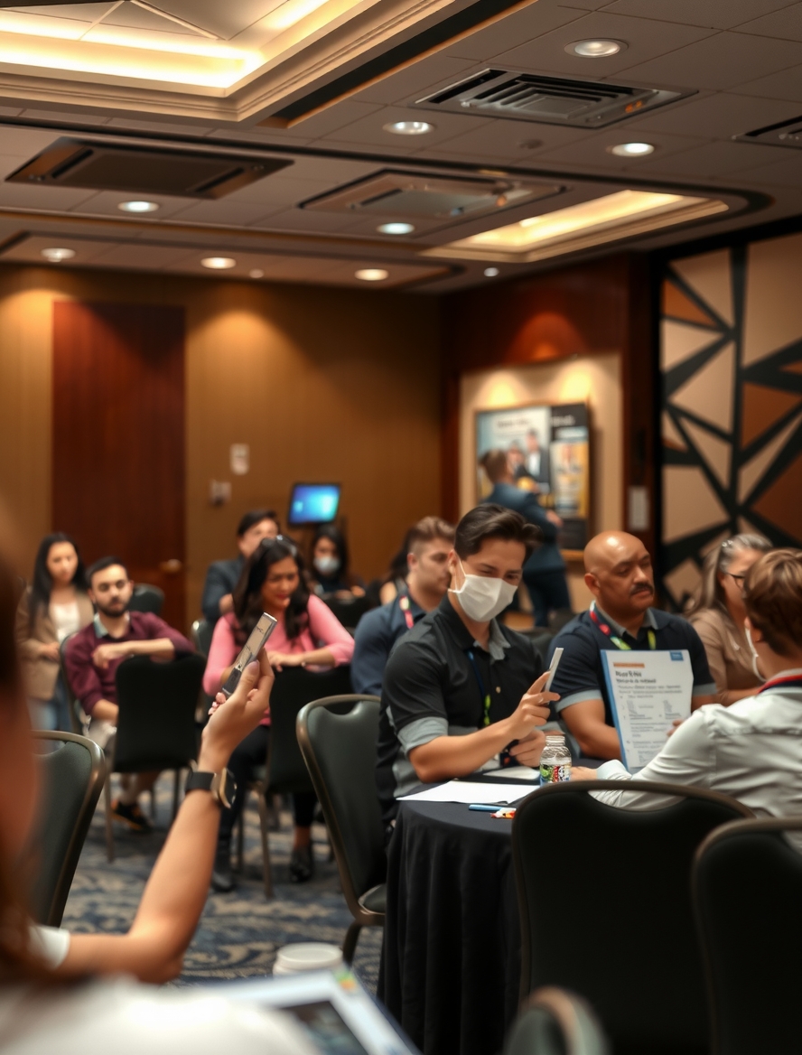 Industry and Team Use Cases: event packet printing for conferences and meetups illustration 6.