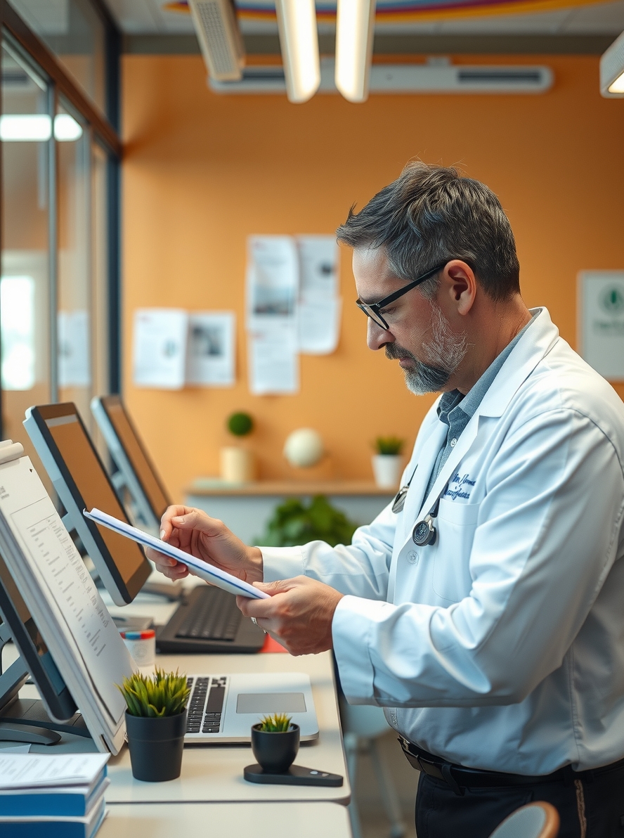 Industry and Team Use Cases: healthcare office document printing tips illustration 6.