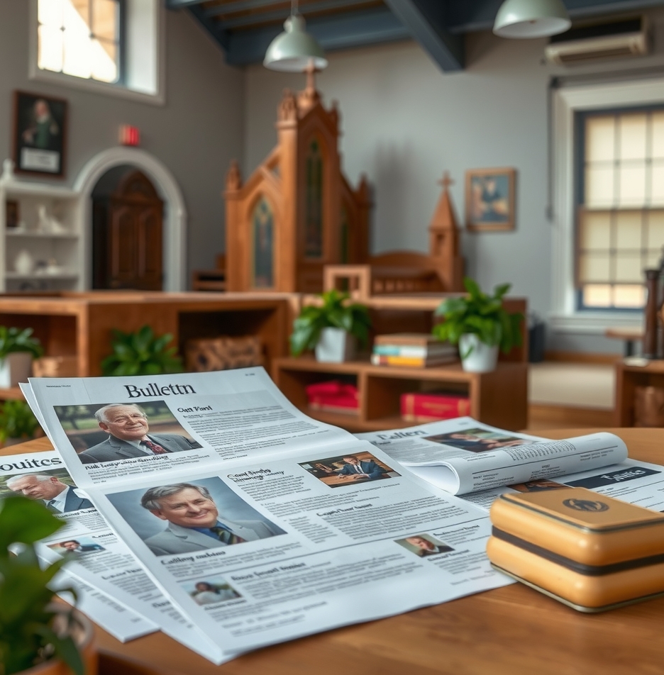 Industry and Team Use Cases: church and community bulletin copy guide illustration 4.